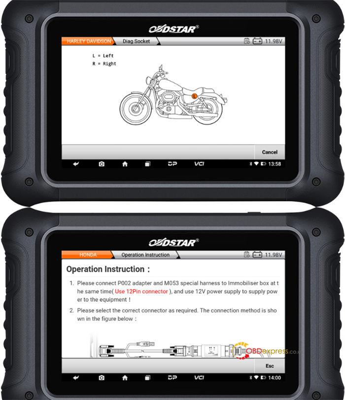 OBDSTAR MK70 user guide 9 - OBDSTAR MK70 User Guide: Main Feature, Vehicle Coverage, Menu Function Display - OBDSTAR MK70 User Guide