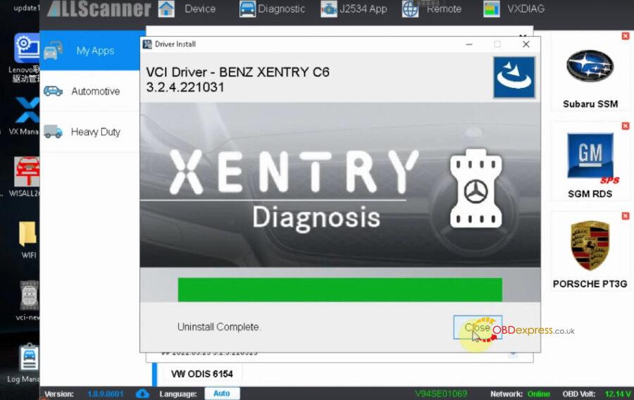 vcx se benz diagnose mb w204 with xentry 09.2022 5 900x568 - VXDIAG VCX SE Benz Diagnose MB W204 with Xentry 09.2022 No Issues - VXDIAG VCX SE Benz Diagnose MB W204 with Xentry 09.2022 No Issues