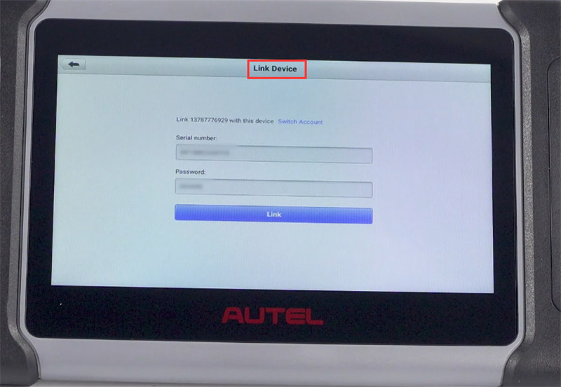 autel maxicom mk808z register update diagnosis 4 - How to Register, Update and Diagnose Vehicle on Autel MaxiCOM MK808Z? - Register, Update and Diagnose Vehicle on Autel MaxiCOM MK808Z