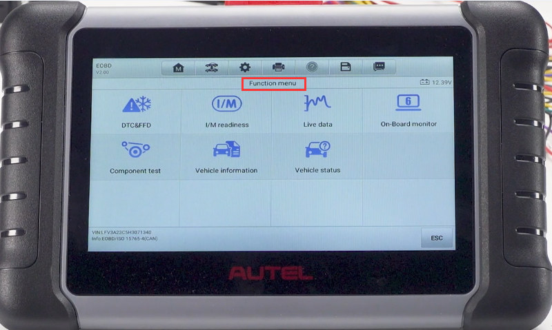 autel maxicom mk808z register update diagnosis 8 - How to Register, Update and Diagnose Vehicle on Autel MaxiCOM MK808Z? - Register, Update and Diagnose Vehicle on Autel MaxiCOM MK808Z