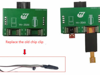Install YH35XX Chip Clip for 35128WT Read and Write
