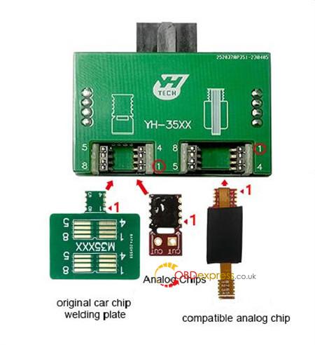 yh35xx chip clip installation for 35128wt read and write 2 - How to Install YH35XX Chip Clip for 35128WT Read and Write? - Install YH35XX Chip Clip for 35128WT Read and Write