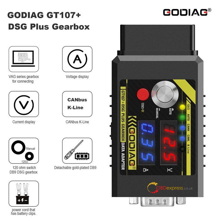 difference between godiag gt107 dsg plus and gt107 dsg 3 - What's the Difference between Godiag GT107+ DSG Plus and GT107 DSG? - What's the Difference between Godiag GT107+ DSG Plus and GT107 DSG