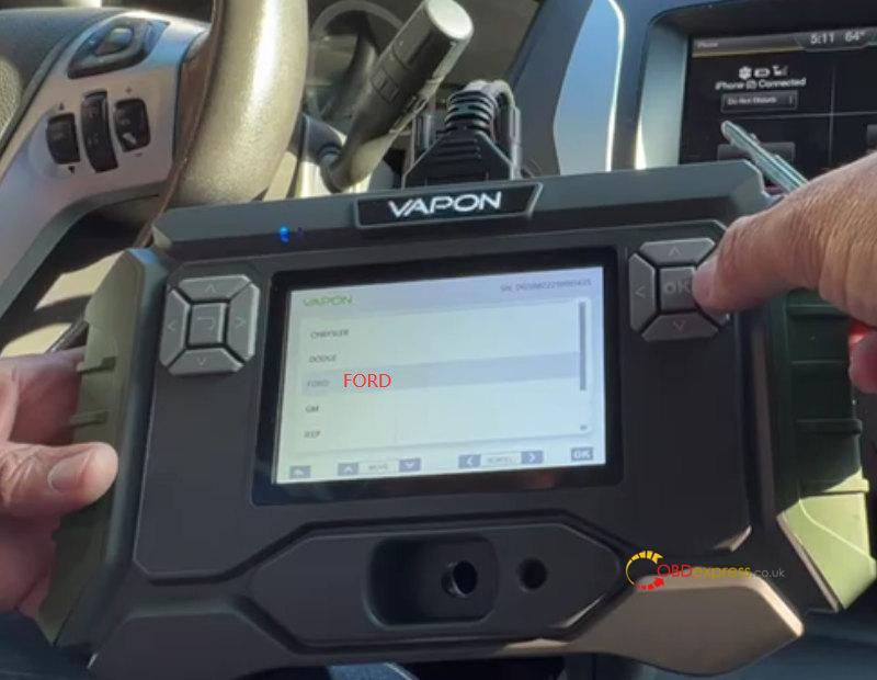 how to use vapon vp996 key programmer 4 - How to Use VAPON VP996 Key Programmer? - VAPON VP996 Key Programmer