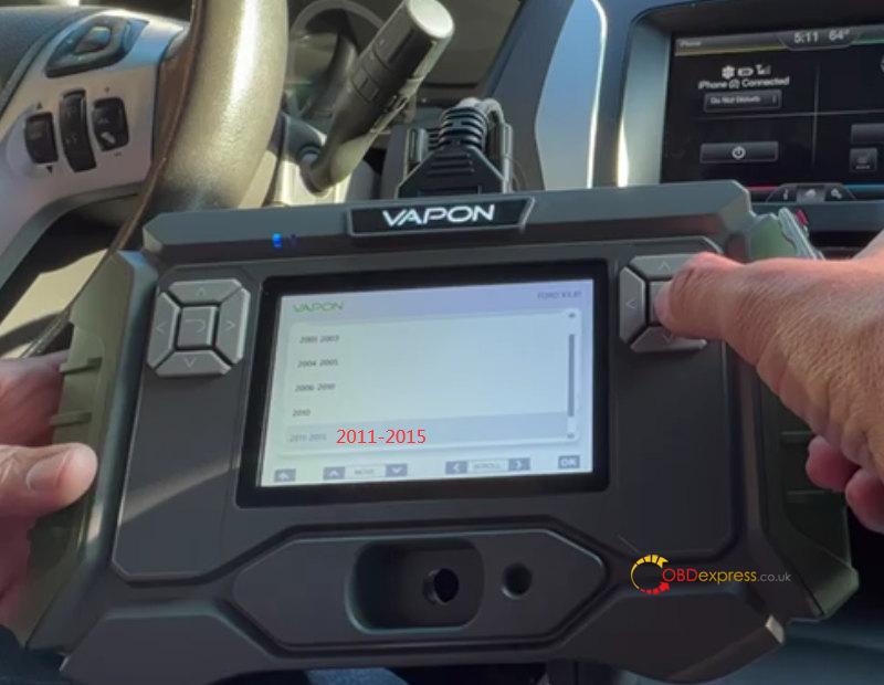 how to use vapon vp996 key programmer 6 - How to Use VAPON VP996 Key Programmer? - VAPON VP996 Key Programmer