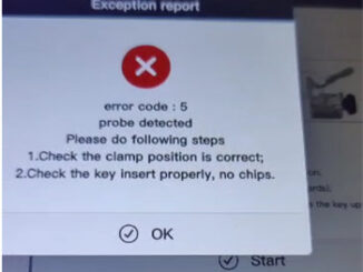 Fix Condor XC MINI Plus II Error Code 5 Probe Cant Go Inside