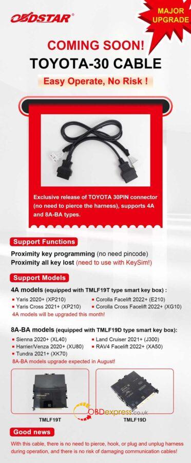 obdstar toyota 30 cable for 4a 8a ba add key all keys lost 2 372x900 - OBDSTAR Toyota-30 Cable for 4A/8A-BA Add Key & All Keys Lost - OBDSTAR Toyota-30 Cable for 4A/8A-BA Add Key & All Keys Lost
