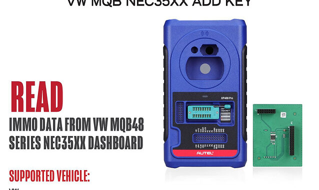 Read VW MQB NEC35XX Locked IMMO Data with Autel IM508 and IM608