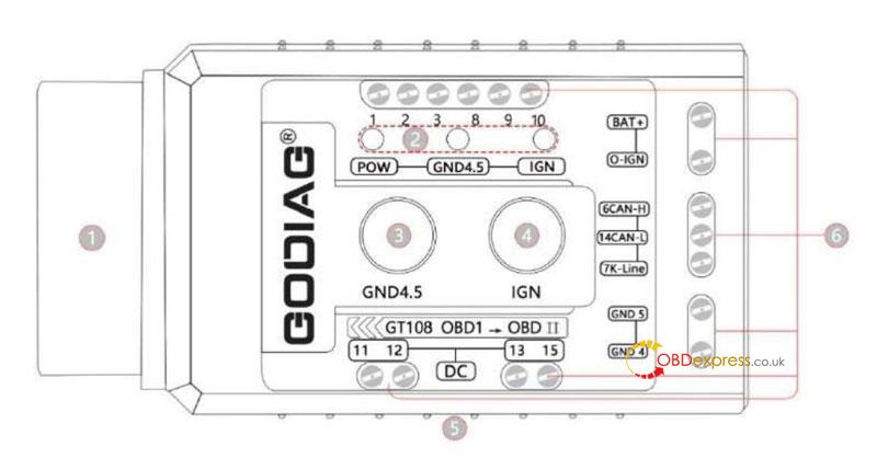 godiag gt108 obdi obdii conversion adapter user manual 2 - Godiag GT108 OBDI-OBDII Conversion Adapter User Manual - Godiag GT108 OBDI-OBDII Conversion Adapter User Manual