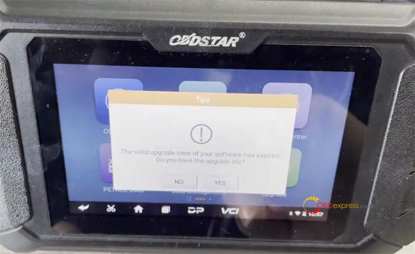 obdstar tool valid upgrade time of software has expired solution 1 - How to Solve OBDSTAR Tool "Valid Upgrade Time of Software Has Expired"? - OBDSTAR Tool-Valid Upgrade Time of Software Has Expired