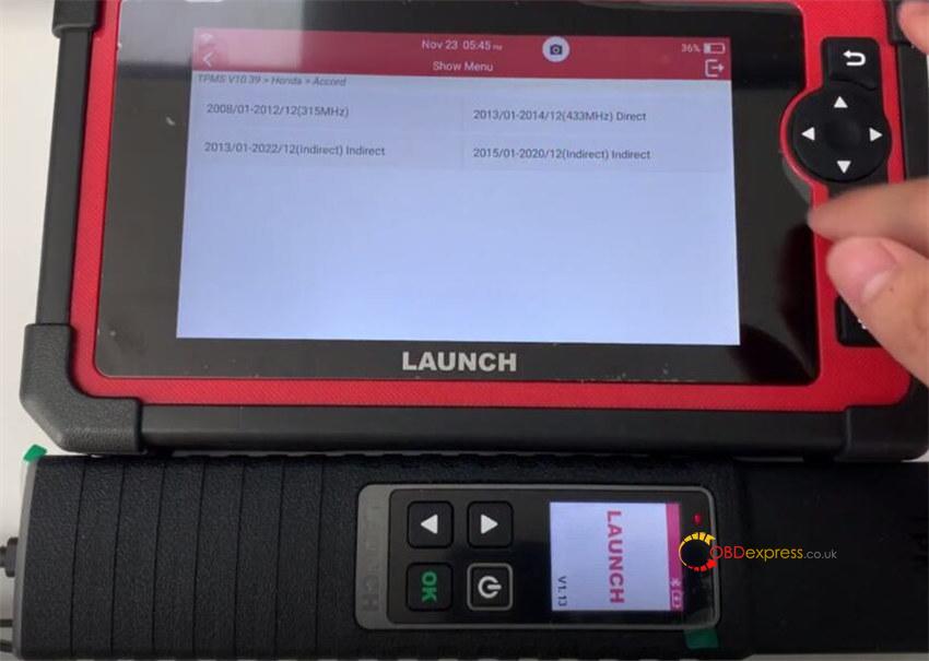 launch x431 crp919e bst360 and tpms function instruction 11 - How to Use BST360 and TPMS Functions on Launch X431 CRP919E? - How to Use BST360 and TPMS Functions on Launch X431 CRP919E