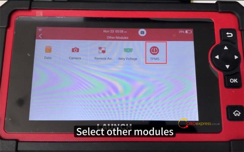 launch x431 crp919e bst360 and tpms function instruction 7 - How to Use BST360 and TPMS Functions on Launch X431 CRP919E? - How to Use BST360 and TPMS Functions on Launch X431 CRP919E