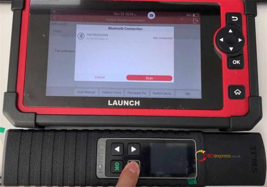 launch x431 crp919e bst360 and tpms function instruction 8 - How to Use BST360 and TPMS Functions on Launch X431 CRP919E? - How to Use BST360 and TPMS Functions on Launch X431 CRP919E