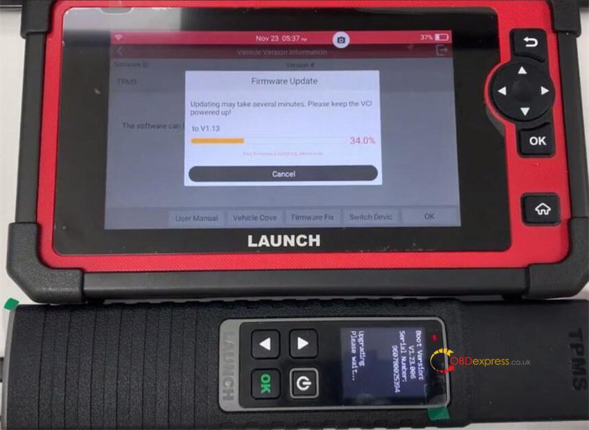 launch x431 crp919e bst360 and tpms function instruction 9 - How to Use BST360 and TPMS Functions on Launch X431 CRP919E? - How to Use BST360 and TPMS Functions on Launch X431 CRP919E