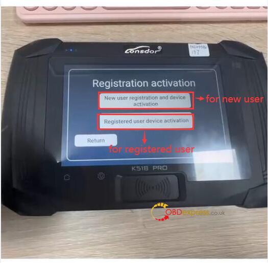 lonsdor k518 pro register and activate method 1 - Two Methods to Register and Activate Lonsdor K518 Pro - Register and Activate Lonsdor K518 Pro