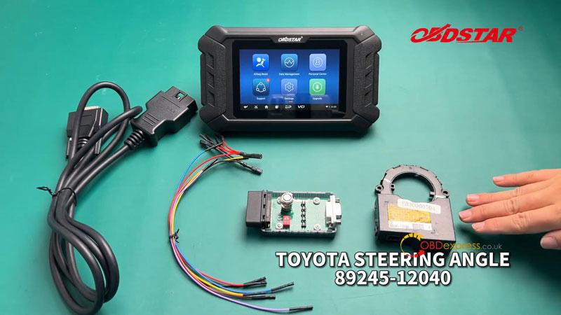 obdstar p50 repair toyota steering angle sensor by bench 1 - OBDSTAR P50 Repair Toyota Steering Angle Sensor by Bench - OBDSTAR P50 Repair Toyota Steering Angle Sensor by Bench