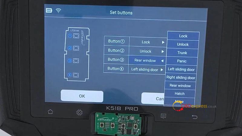 lonsdor k518 pro modify lt20 smart key button tutorial 2 - Lonsdor K518 Pro Modify LT20 Smart Key Button Tutorial - Lonsdor K518 Pro Modify LT20 Smart Key Button Tutorial