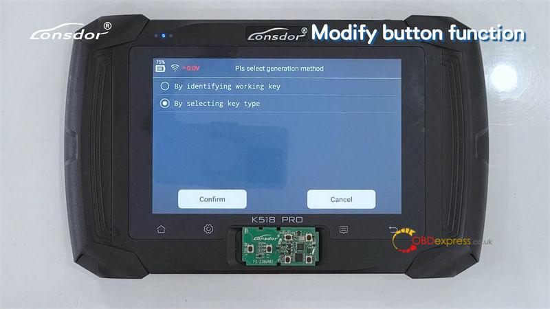 lonsdor k518 pro modify lt20 smart key button tutorial 5 - Lonsdor K518 Pro Modify LT20 Smart Key Button Tutorial - Lonsdor K518 Pro Modify LT20 Smart Key Button Tutorial