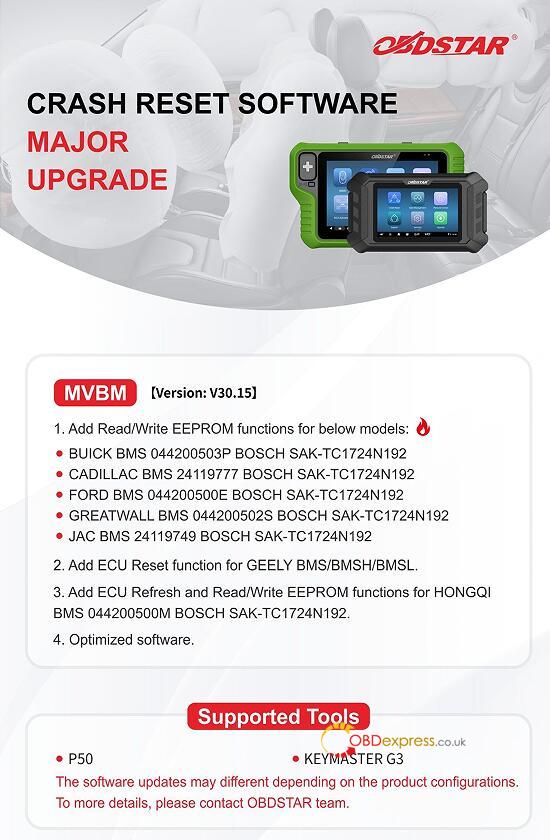 obdstar x300 classic g3 upgrade 5 1 - OBDSTAR X300 Classic G3 Upgrade for IMMO, ECU Flasher, Mileage, Crash Reset - OBDSTAR X300 Classic G3 Upgrade for IMMO, ECU Flasher, Mileage, Crash Reset