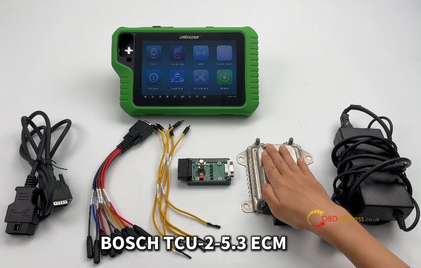Nissan CVT TCU253 R5F72539 TCM Clone by OBDSTAR G3 and DC706