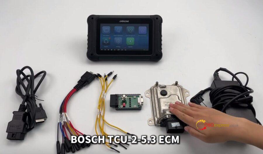 Nissan CVT TCU253 R5F72539 TCM Clone by OBDSTAR G3 and DC706