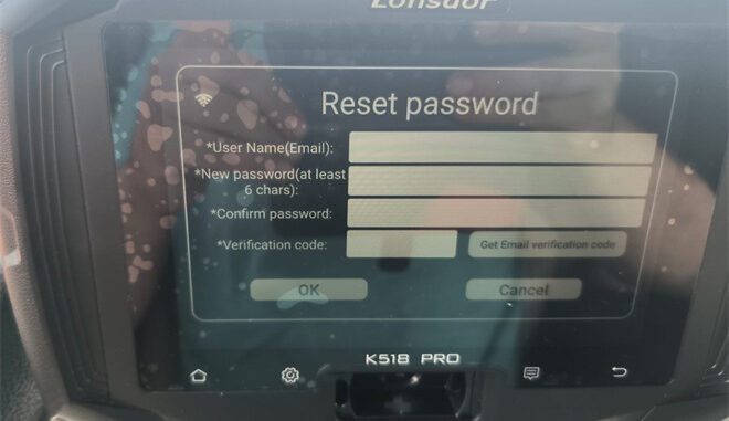 Lonsdor K518 Pro APP permission has expired solution 1