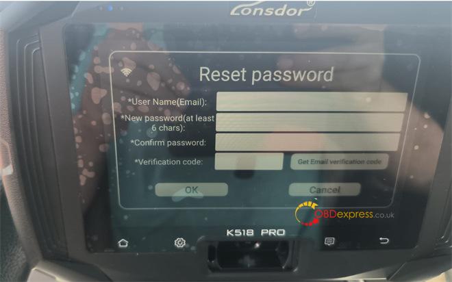 Lonsdor K518 Pro APP permission has expired solution 1