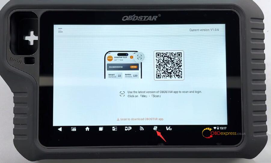 bind obdstar tablet to obdstar app 11