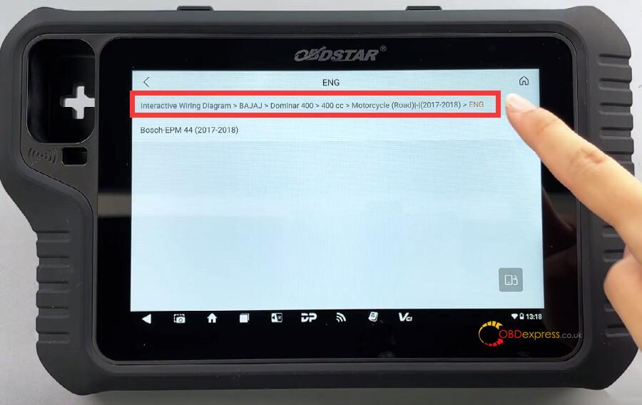 bind obdstar tablet to obdstar app 14