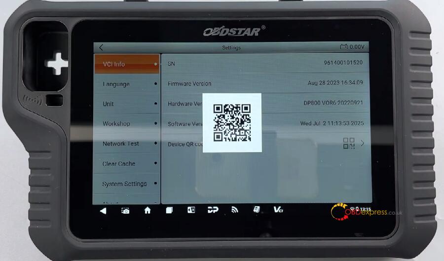 bind obdstar tablet to obdstar app 2