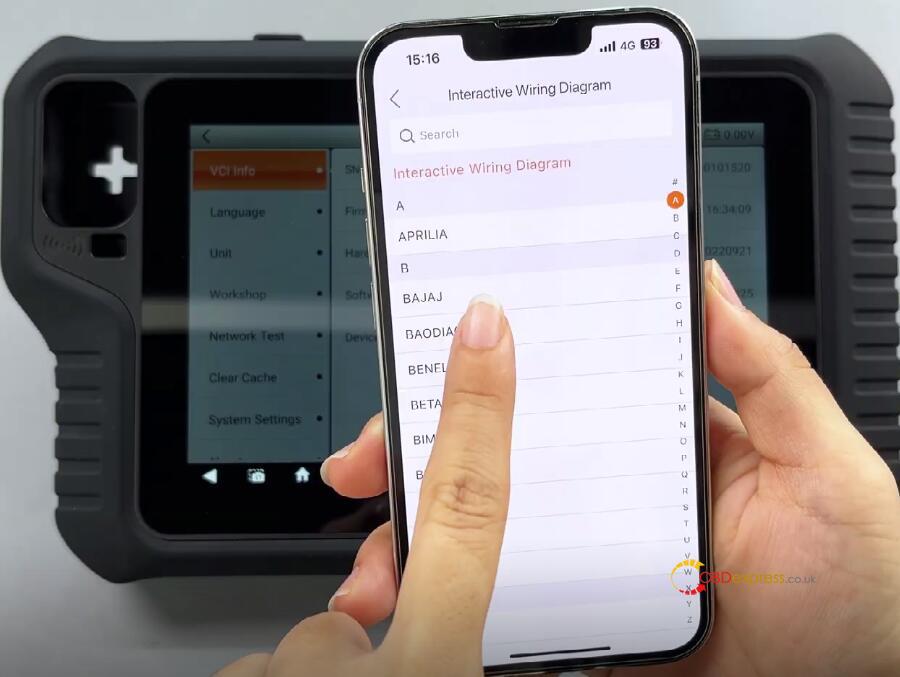 bind obdstar tablet to obdstar app 9