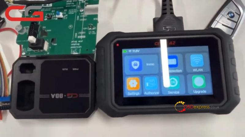 cgdi a2 bmw g series bdc2 key adding by bench guide (2)