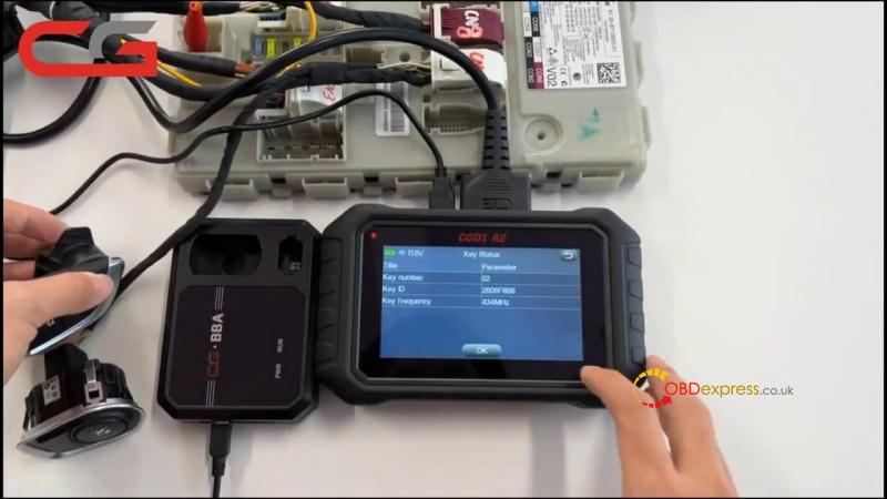 cgdi a2 bmw g series bdc2 key adding by bench guide (8)