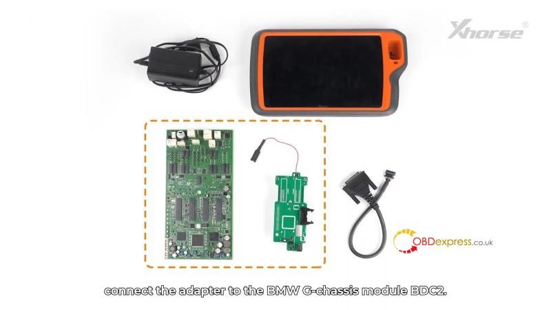 how to use bmw bdc2 adapter with key tool plus for reading (1)