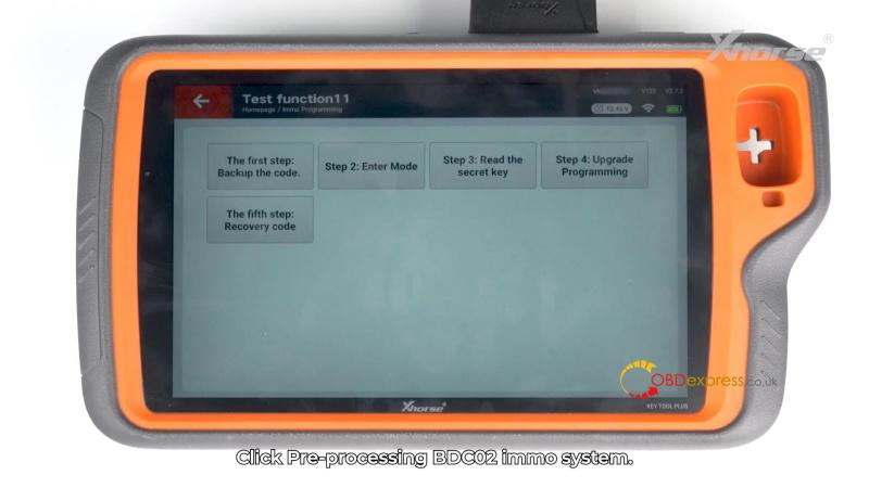 how to use bmw bdc2 adapter with key tool plus for reading (7)