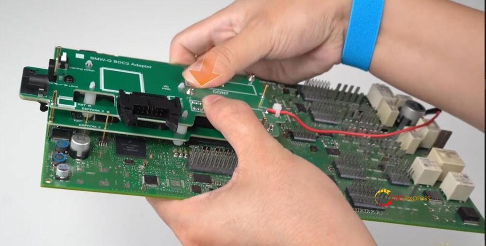 install and uninstall xhorse bmw bdc2 adapter 3
