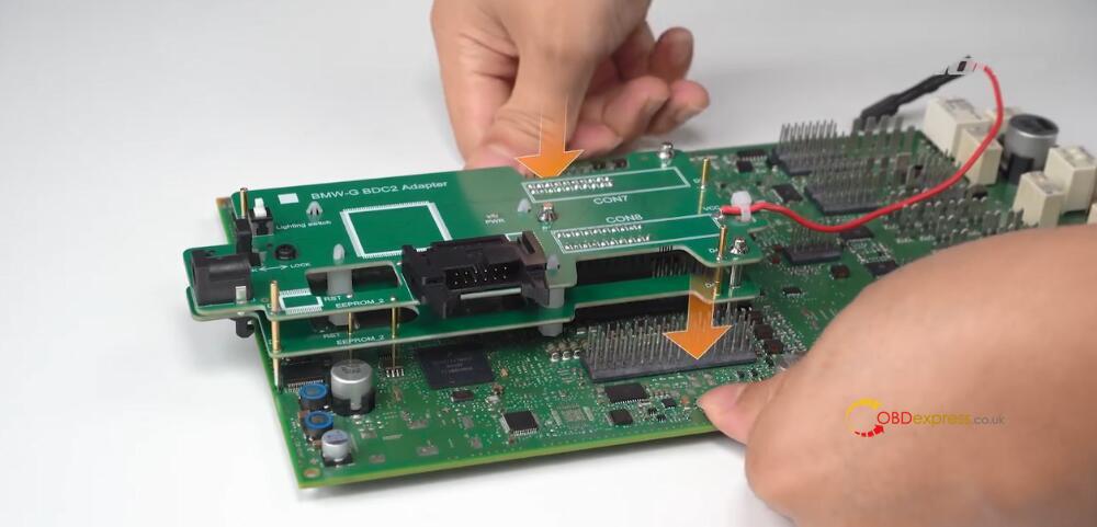 install and uninstall xhorse bmw bdc2 adapter 8