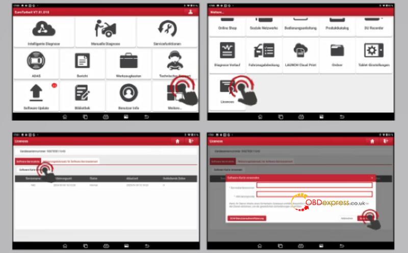 launch x431 register and activate fca sgw license 7