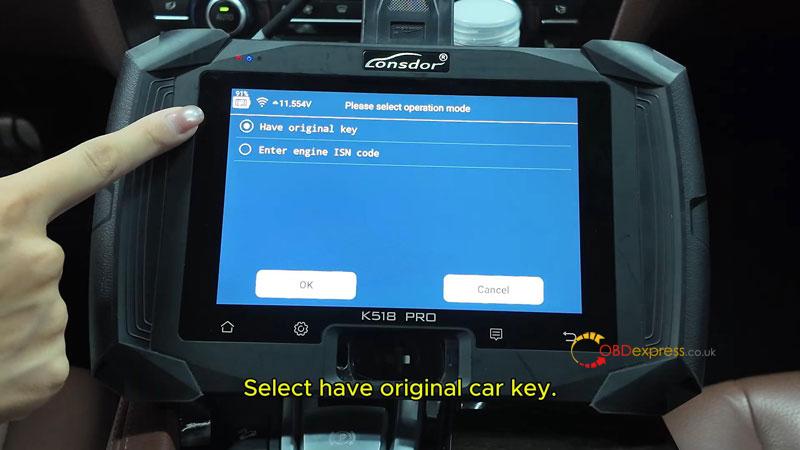 lonsdor k518 adds 2014 bmw 5 series smart key obd tutorial (7)