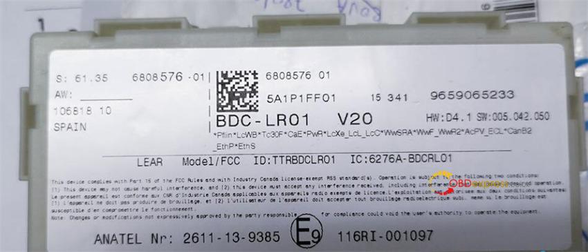 autel im608ii add bmw fem bdc key 1