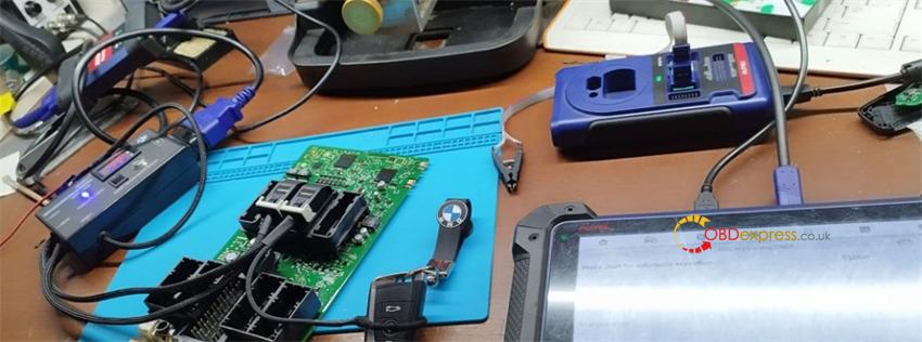 autel im608ii add bmw fem bdc key 2