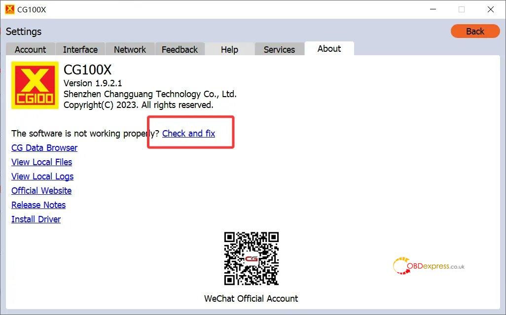 how to fix cg100x cannot connect after update 1