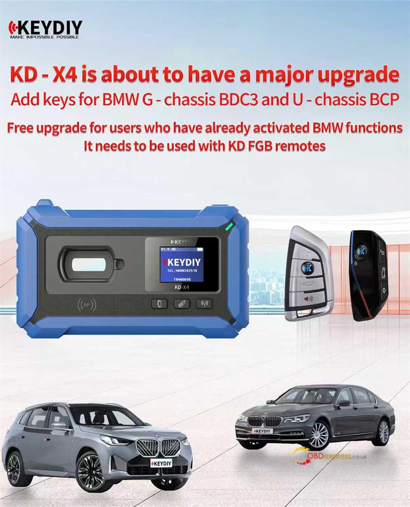 keydiy kd x4 add bmw bdc3 key 8