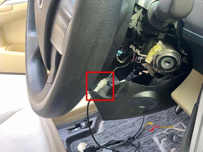 keydiy toyota mechanical 8a all keys lost step by step wiring guide (4)