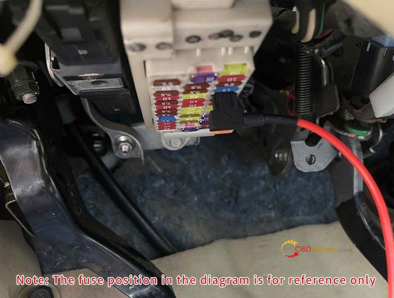 keydiy toyota mechanical 8a all keys lost step by step wiring guide (6)