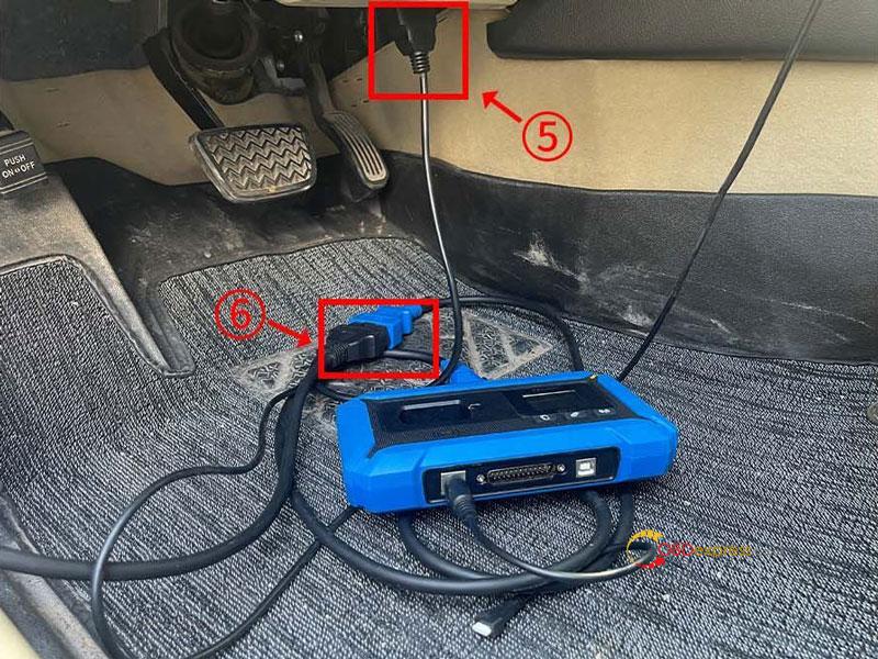 keydiy toyota mechanical 8a all keys lost step by step wiring guide (7)