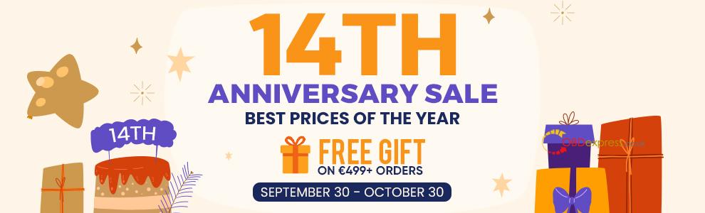 OBDExpress.co.uk 14th Anniversary Sale