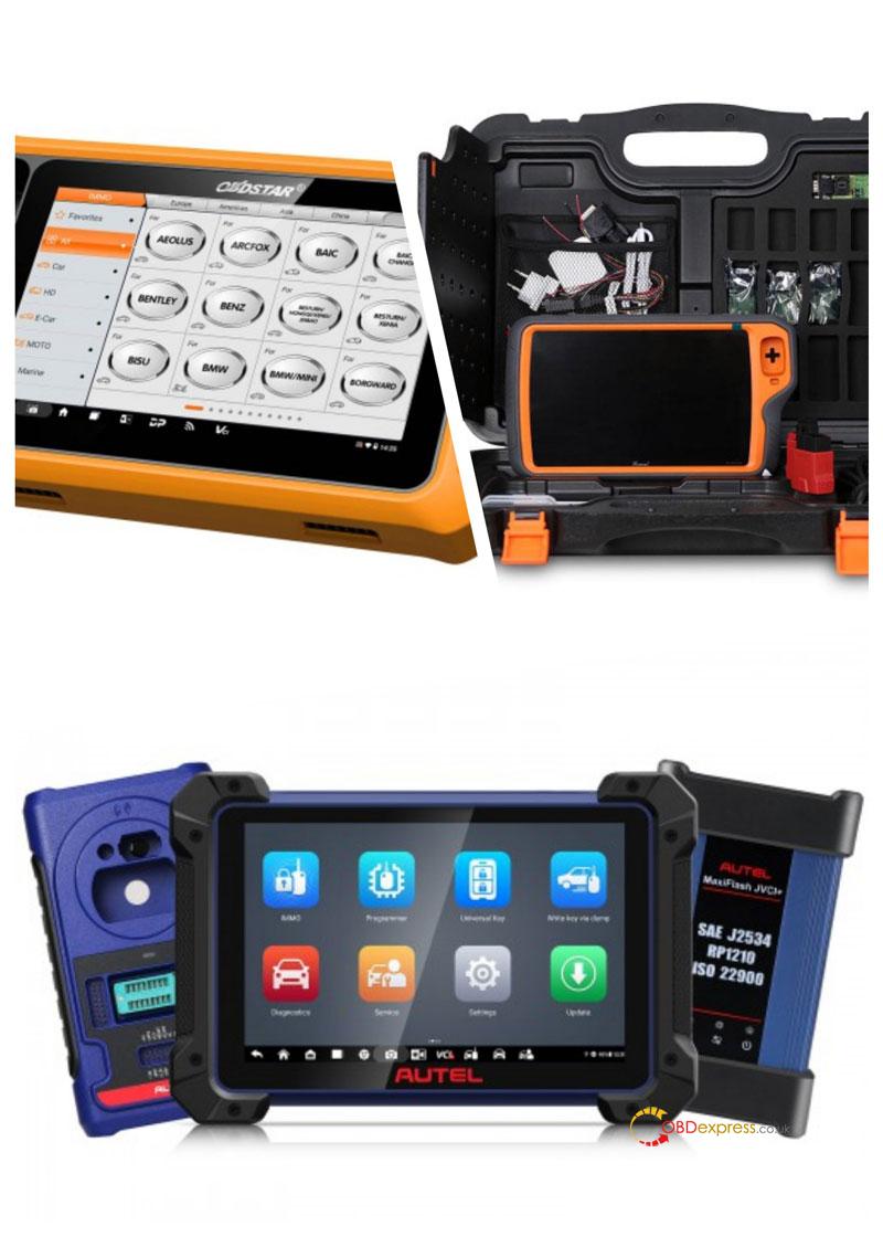 OBDSTAR X300 G3 vs Autel IM608 Pro2 vs Xhorse Key Tool Plus