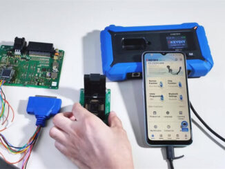 how to use keydiy spc560b60l3 programming socket 1