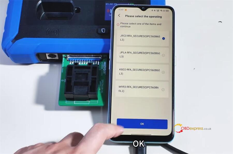 how to use keydiy spc560b60l3 programming socket 6 how to use keydiy spc560b60l3 programming socket 6